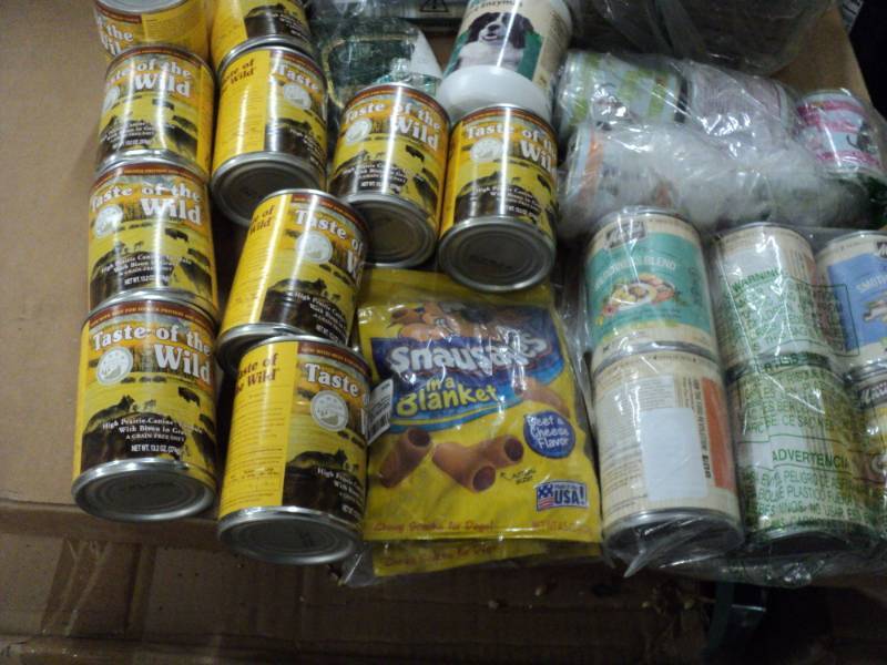 Box of Dog Food...