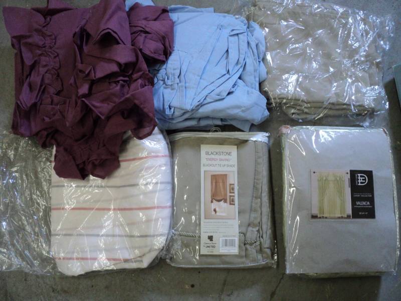 Variety of Curtains and Drapes...