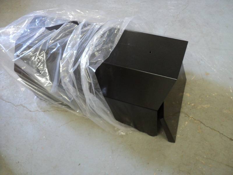 New Large Black Mailbox...