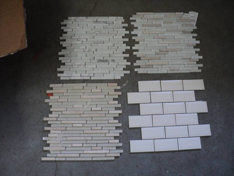 4 pieces of Tile Different Designs...