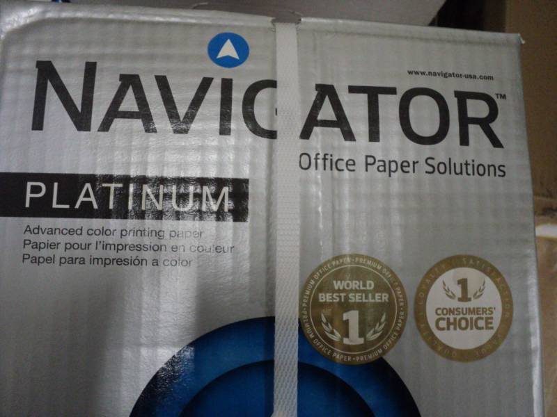 Case of 2500 Navigator 8.5 x 11 cop...