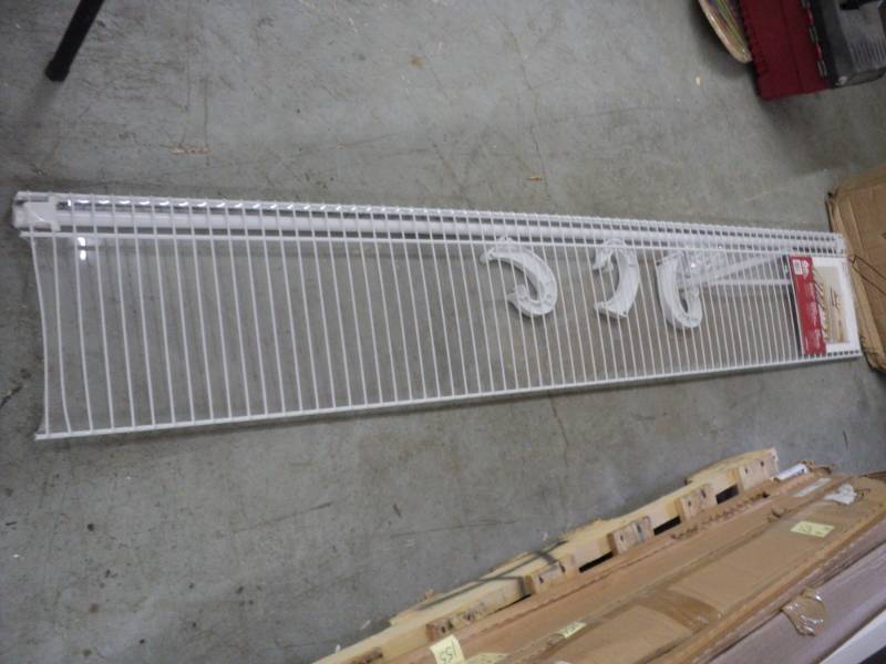 Closet maid Super Slide 6 ft Shelf ...