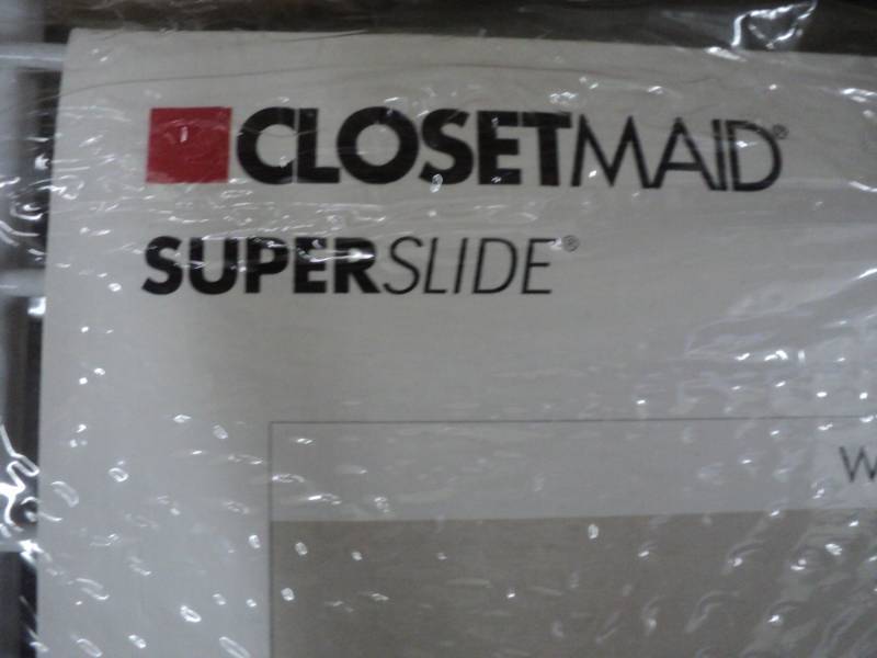 Closet maid Super Slide 6 ft Shelf ...