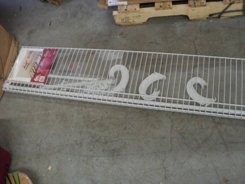 Closet maid Super Slide 6 ft Shelf ...