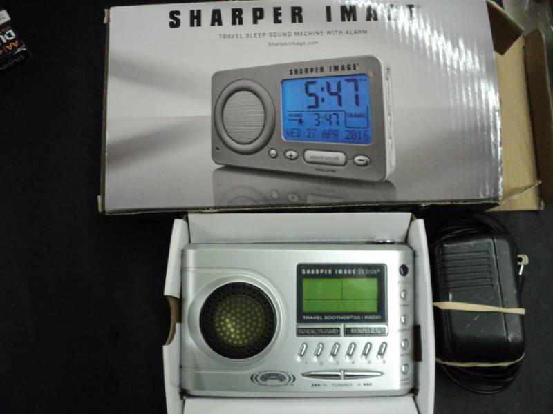 Sharper Image Alarm Clock and Tusca...