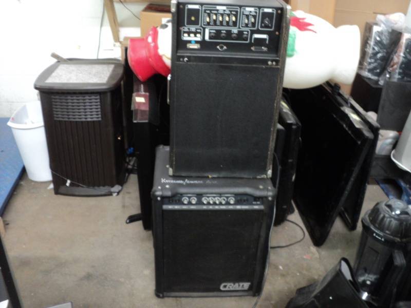 Crate Amp for Quitar and ELKA AMP w...