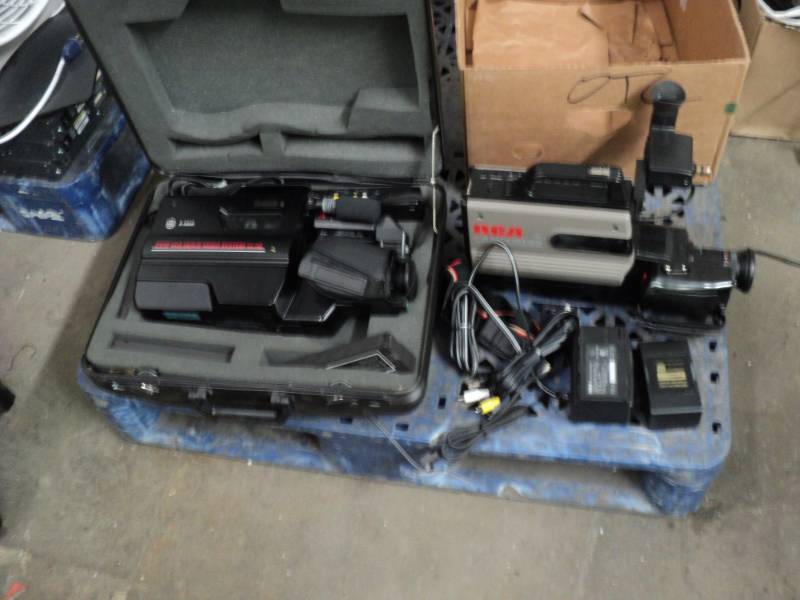 1 General Electric Camera and 1 RCA...