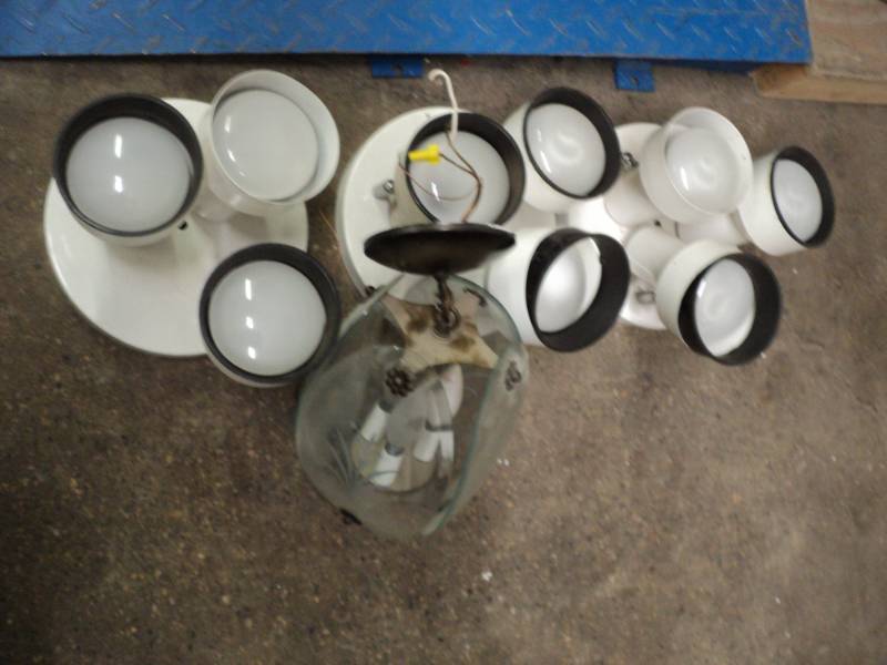 4 Ceiling Lights...
