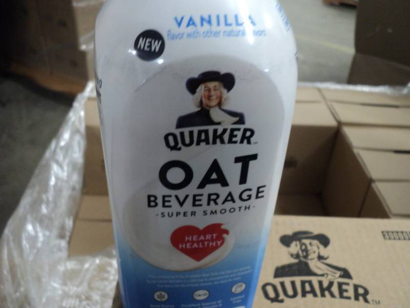 3 cases of 6 each Quaker vanilla oat beverage