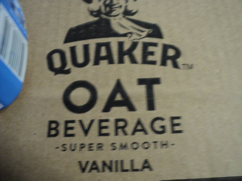 3 cases of 6 each Quaker vanilla oat beverage