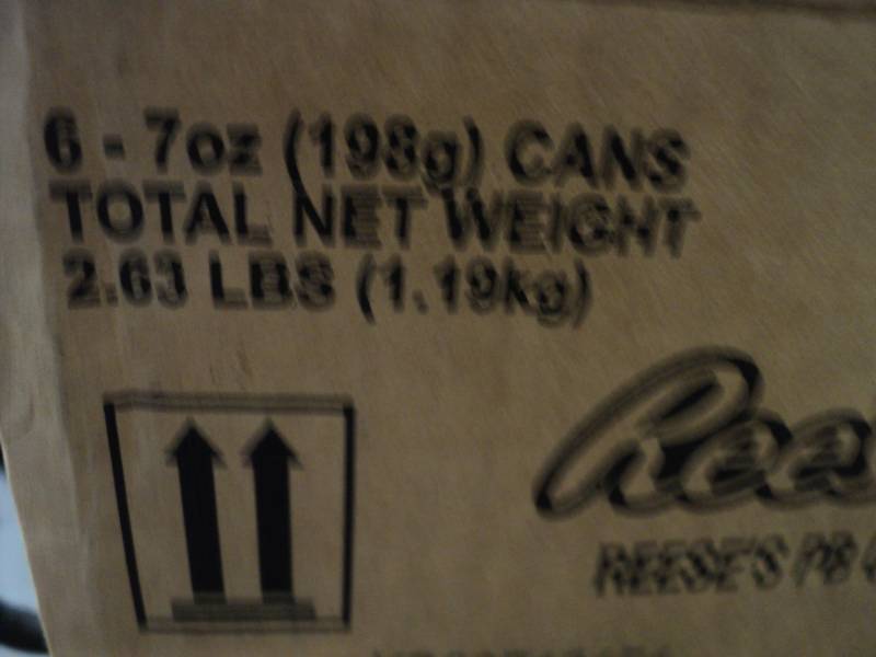 4 cases of 6 each Reeses peanutbutter cup whipped topping