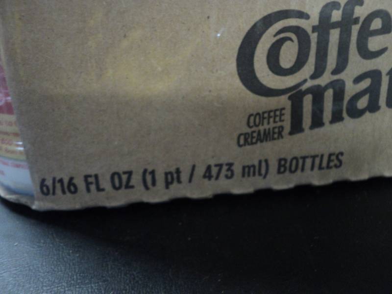4 Cases (24) Coffee mate pumpkin spice coffee creamer