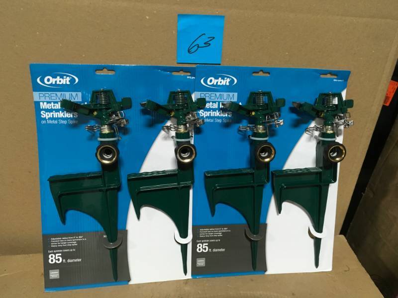 Orbit Zinc Green Partial-Circle and Full-Circle Sprinkler Head (2-Pack) QTY 2 in good condition