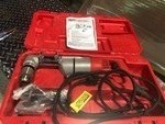 Milwaukee 1001-1 12 Right Angle Drill in working conditions