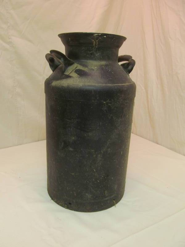 lot 26 image: vintage milk can