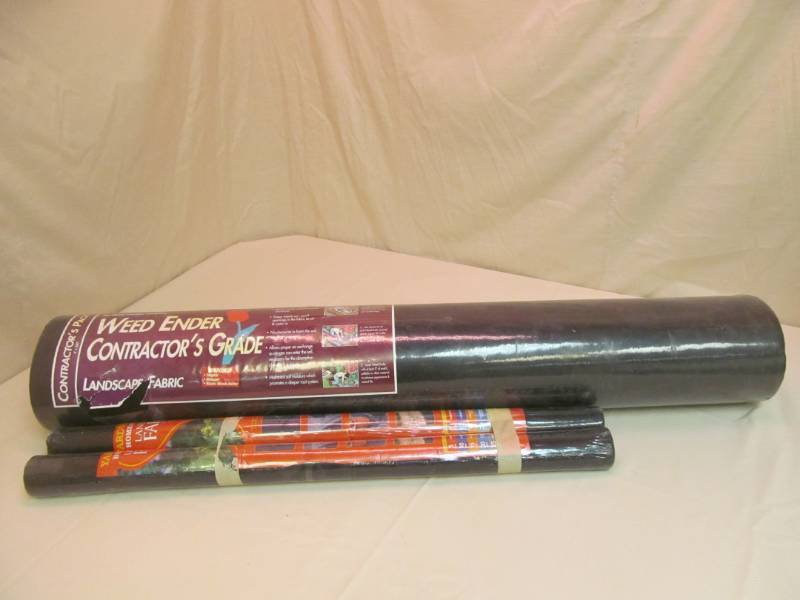lot 57 image: weed barrier landscape fabric