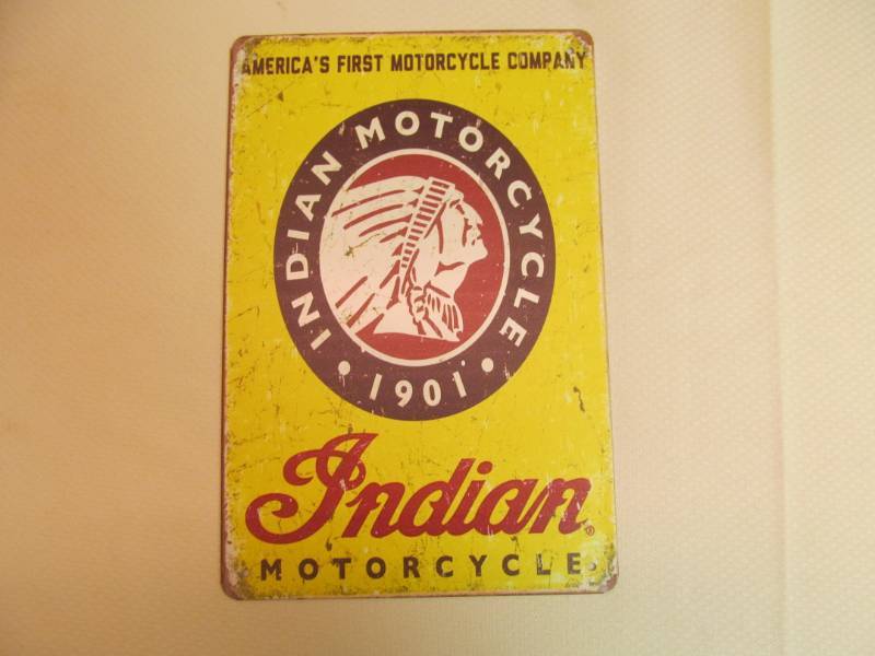 lot 123 image: tin sign