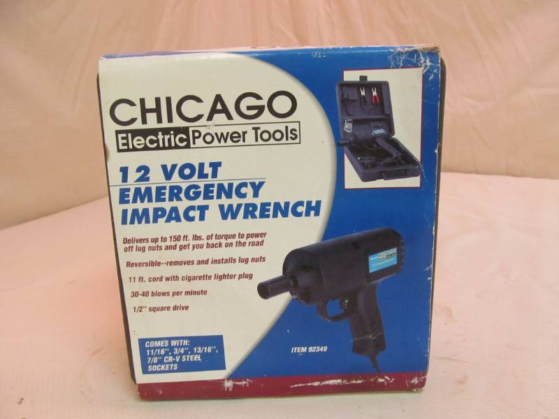 lot 173 image: 12 Volt Emergency Impact Wrench
