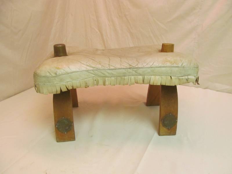 lot 200 image: Authentic Camel Saddle