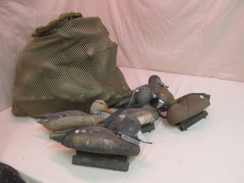 lot 218 image: Duck Decoys