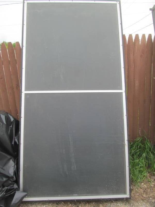 lot 107 image: solar air heater panels
