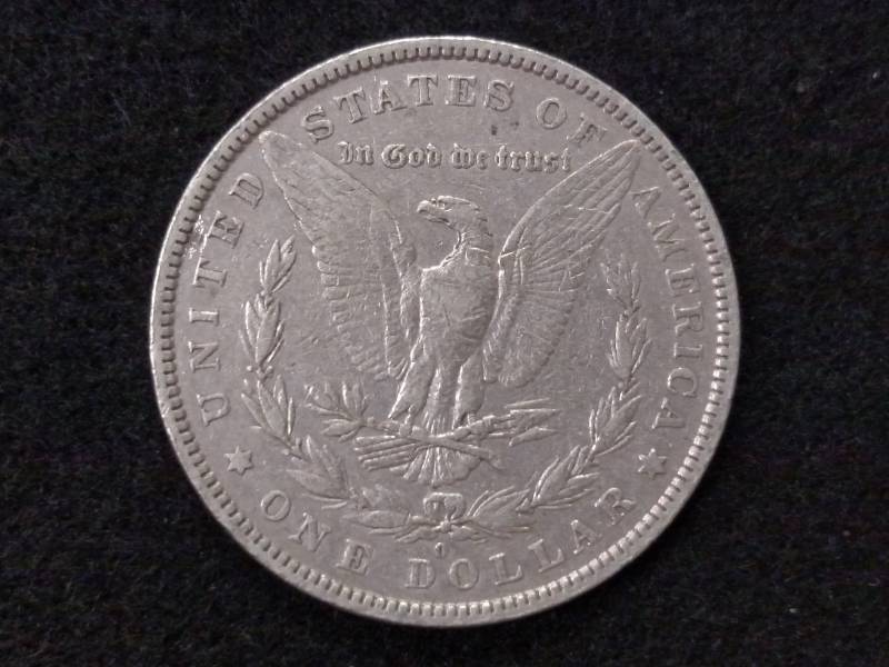 lot 10 image: 1881 O Morgan Silver Dollar...