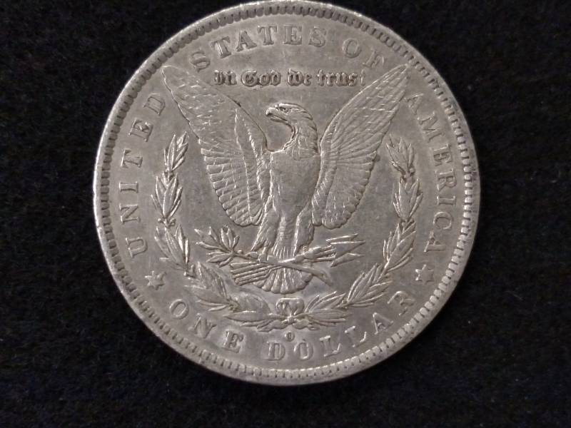 lot 17 image: 1884 O Morgan Silver Dollar...