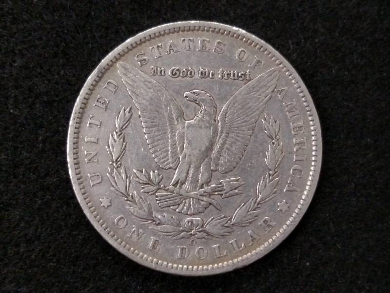 lot 20 image: 1886 O Morgan Silver Dollar ...