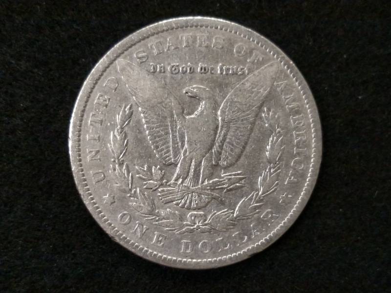 lot 24 image: 1891 Morgan Silver Dollar ...