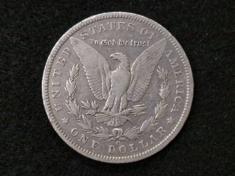 lot 25 image: 1891 O Morgan Silver Dollar ...
