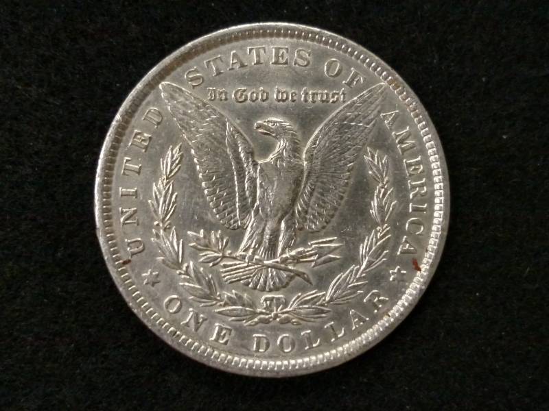 lot 29 image: 1900 O AU Morgan Silver Dollar ...