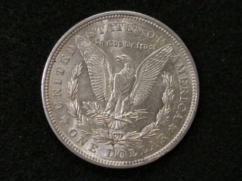 lot 37 image: 1921 D Morgan Silver Dollar ...
