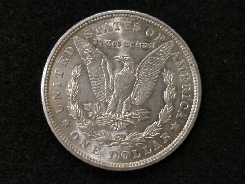 lot 38 image: 1921 D Morgan Silver Dollar ...