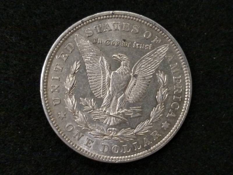 lot 39 image: 1921 D Morgan Silver Dollar ...