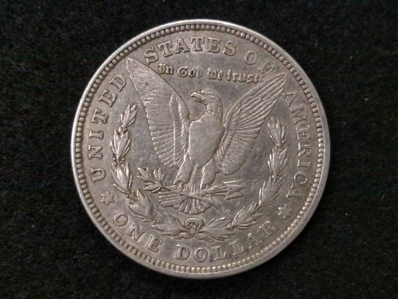 lot 40 image: 1921 D Morgan Silver Dollar ...
