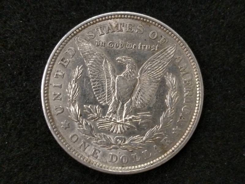 lot 42 image: 1921 D Morgan Silver Dollar ...