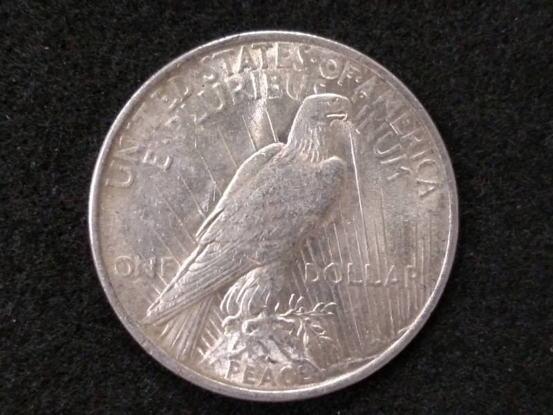lot 48 image: 1922 Peace Silver Dollar...