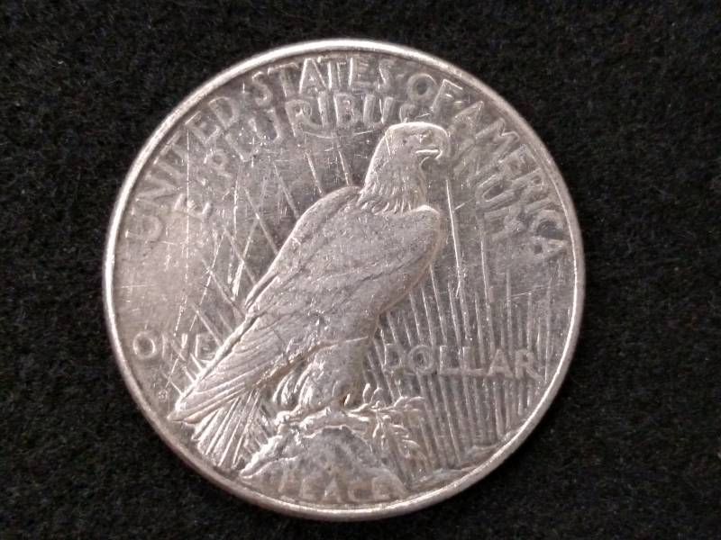 lot 59 image: 1923 S Peace Silver Dollar...