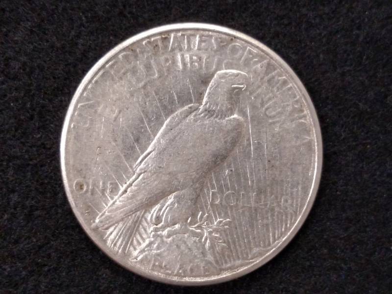 lot 60 image: 1923 S Peace Silver Dollar...