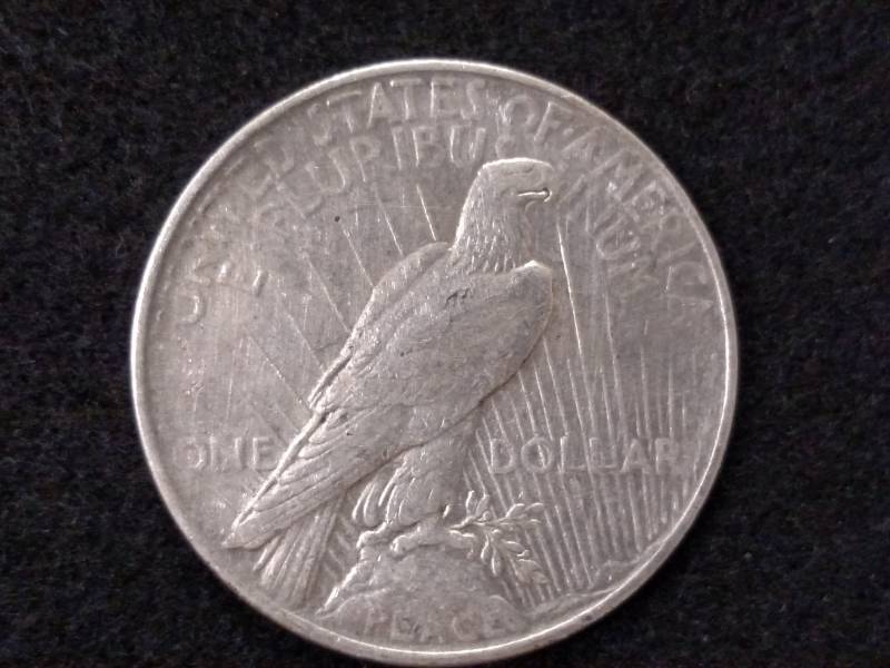 lot 68 image: 1926 D Peace Silver Dollar...