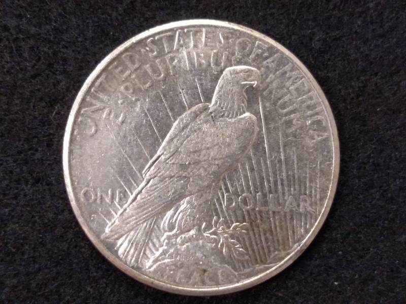 lot 70 image: 1926 S Peace Silver Dollar...