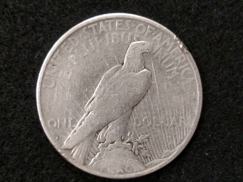 lot 74 image: 1934 S Peace Silver Dollar...