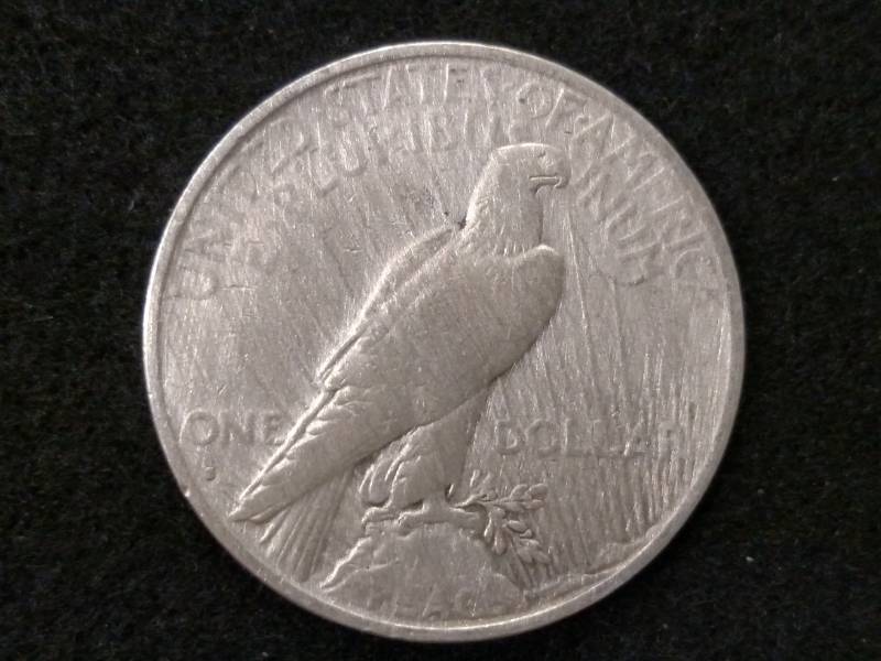 lot 75 image: 1935 S Peace Silver Dollar...