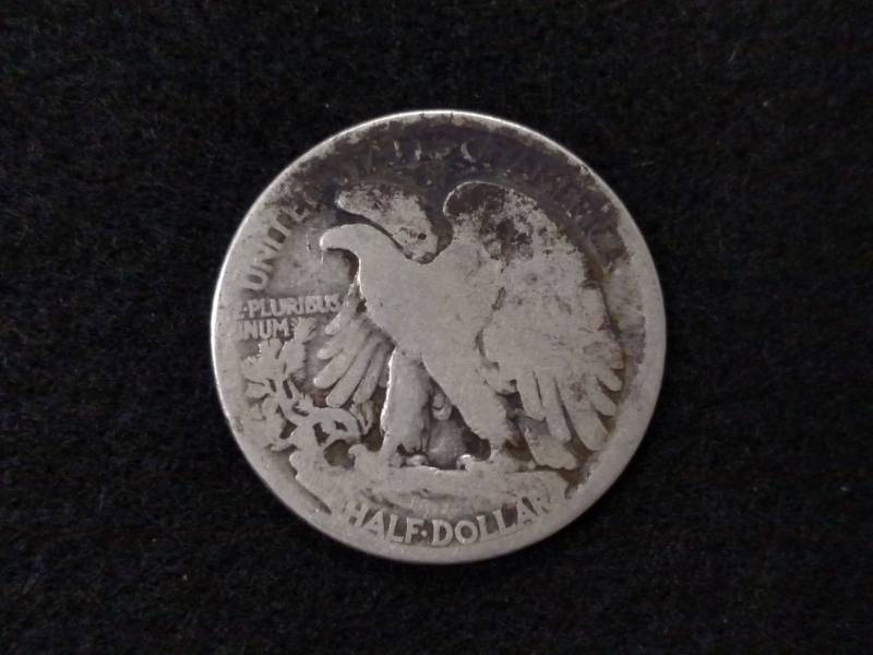 lot 83 image: 1917 Walking Liberty Silver Half Do...