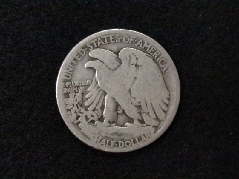 lot 84 image: 1918 Walking Liberty Silver Half Do...