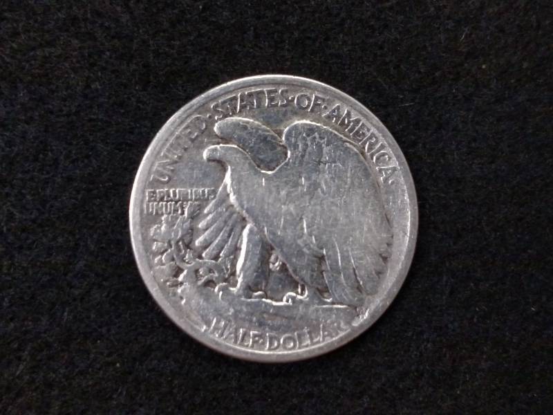 lot 86 image: 1920 D Walking Liberty Silver Half ...