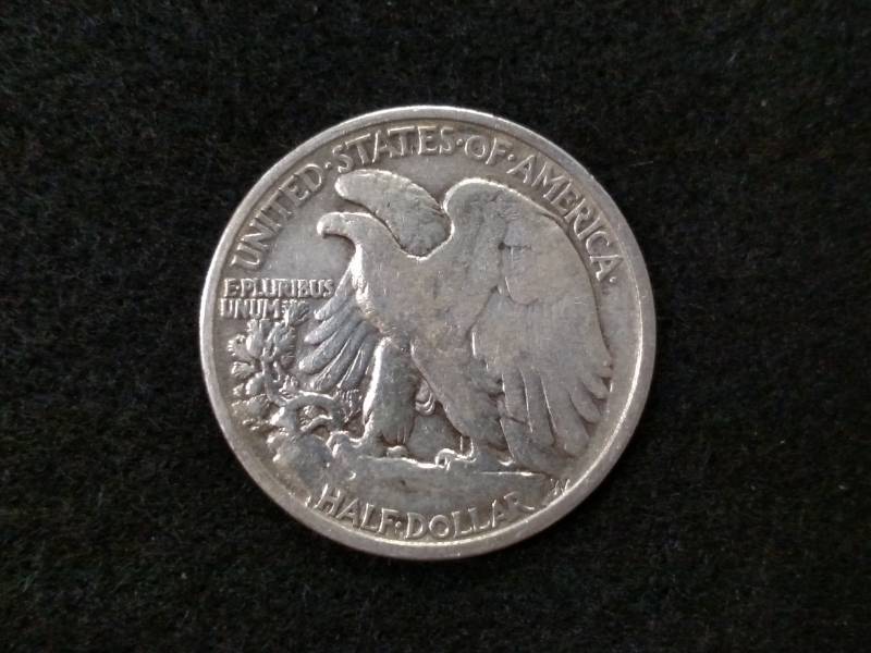 lot 91 image: 1934 Walking Liberty Silver Half Do...