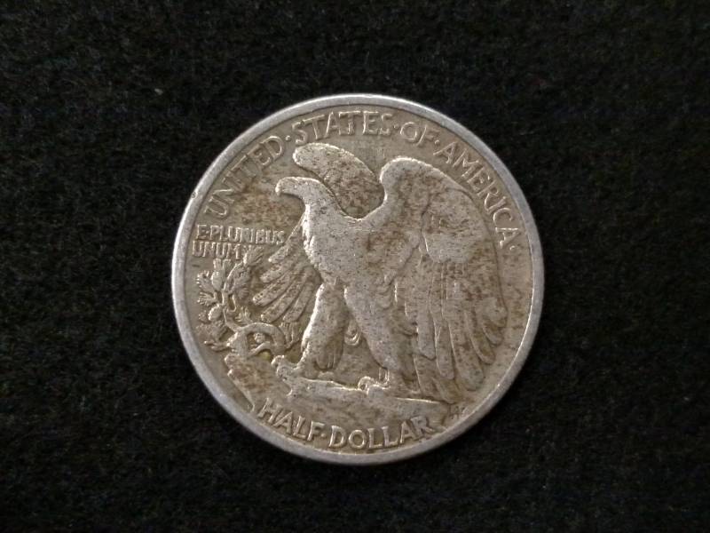 lot 100 image: 1937 Walking Liberty Silver Half Do...