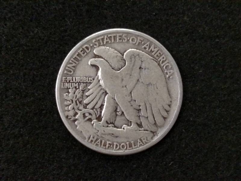 lot 107 image: 1940 Walking Liberty Silver Half Do...