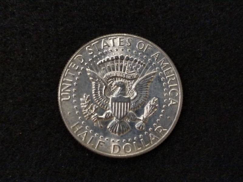 lot 153 image: 1964 D BU Kennedy Silver Half Dolla...
